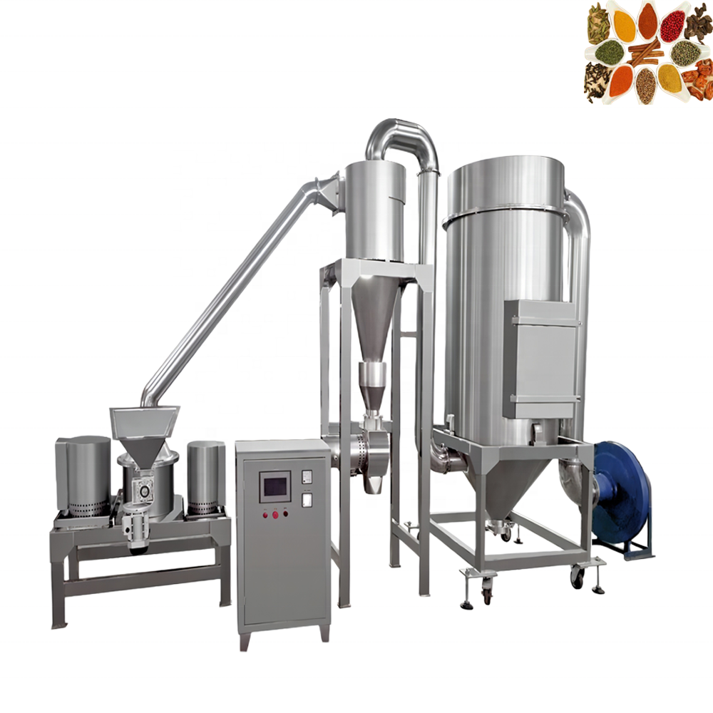 DZJX Industrial Dried Chili Kava Root Grinding Machine Herbs Seasoning Pulverizer Cumin Seeds Powder Grinder