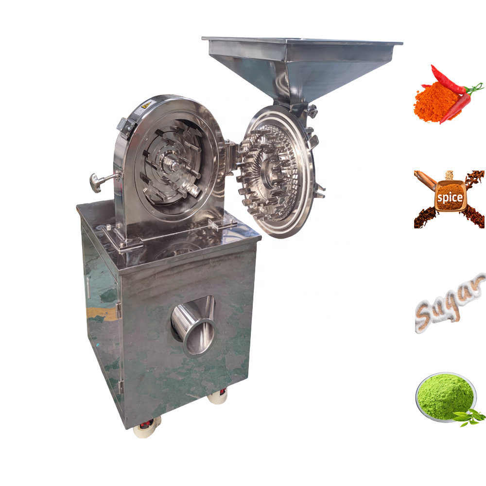 DZJX Dry Pepper Powder Grinding Machine Industrial Grinder For Herbs Ginger Chickpeas Turmeric Chili Spice Sugar Pulverizer