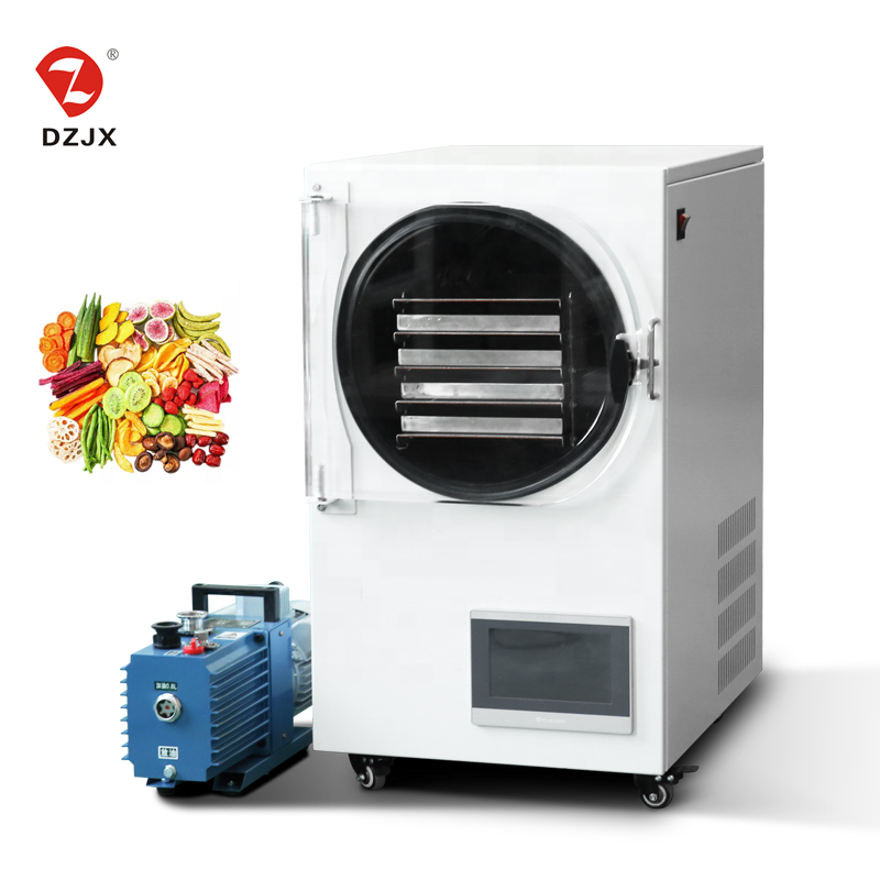 DZJX 1-12kg/24hour Commercial Lyophilizer Freeze Dry Machine mini freeze dryer for home /lab dried fruit food household