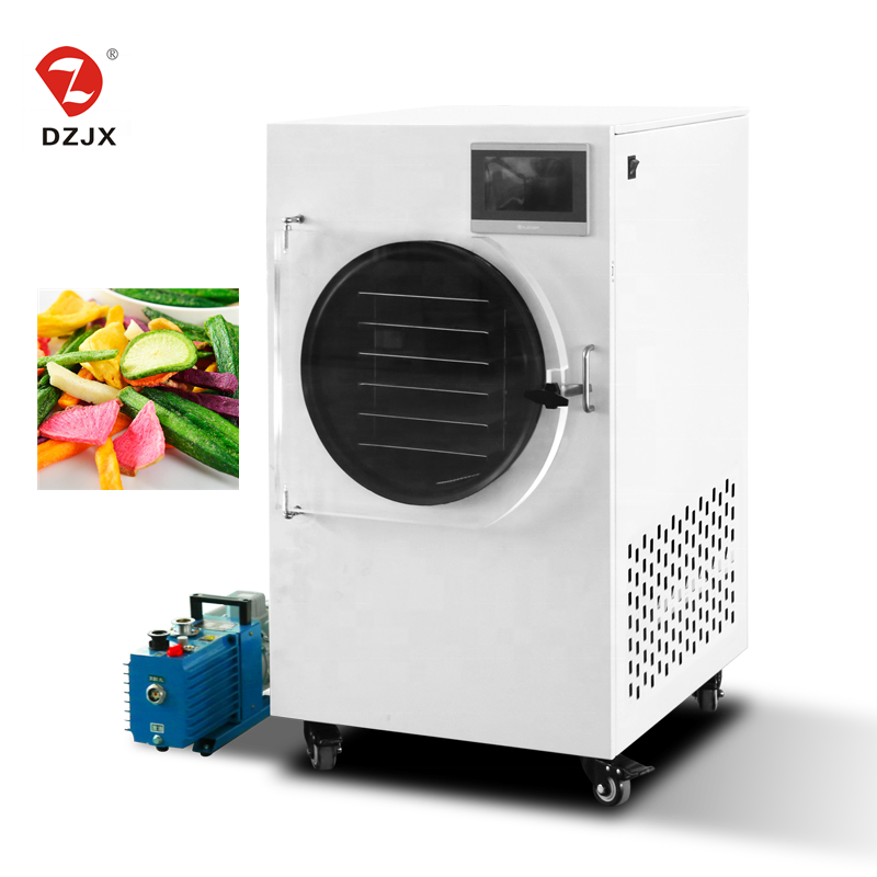 DZJX 1-12kg/24hour Commercial Lyophilizer Freeze Dry Machine mini freeze dryer for home /lab dried fruit food household