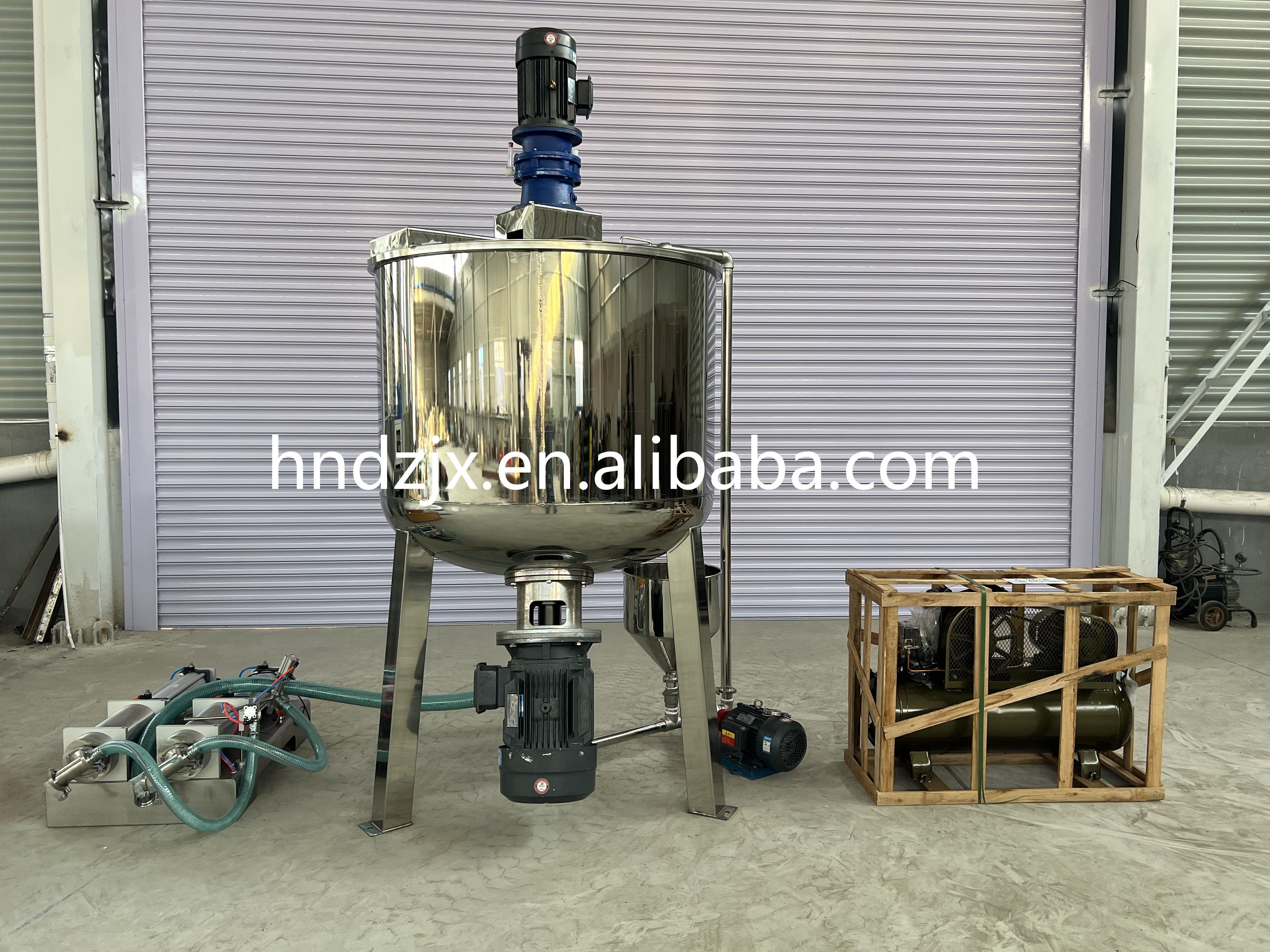 DZJX Deodorant Grande Made Soap Double Jacket  20 Liter 50 Liters Mixing Tank Emulsion Mixing Tank And Material Tank Machine