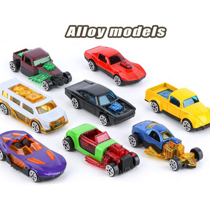 High quality shan tou toy 1:72 Mini Kids Hot free wheel Die Cast Diecast car Toy for Children