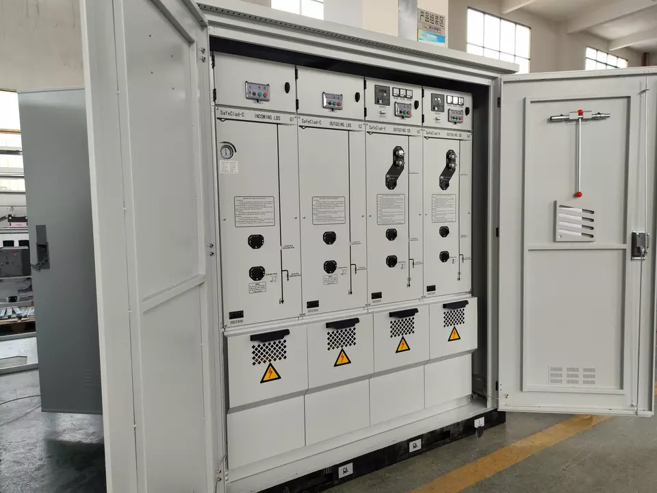 Switchgear Electrical High Medium Voltage Switchgear 24KV Main Switchboard SF6 RMU Ring Main Unit Switchgear