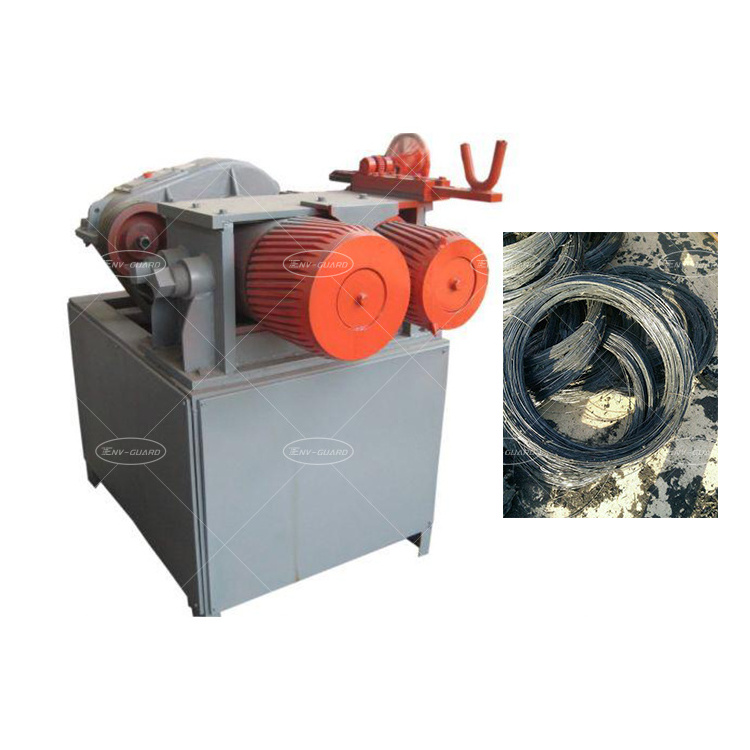 Semi-Auto Tyre Steel Wire Separator Machine Used Tire Recycling Equipment Tyre Wire Removing Machine