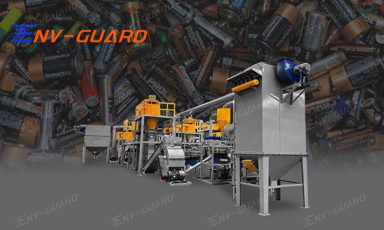 Lithium Battery Recycling Processing Equipment Solar Panel Lithium Battery Recycling Machine For Cathode Powder