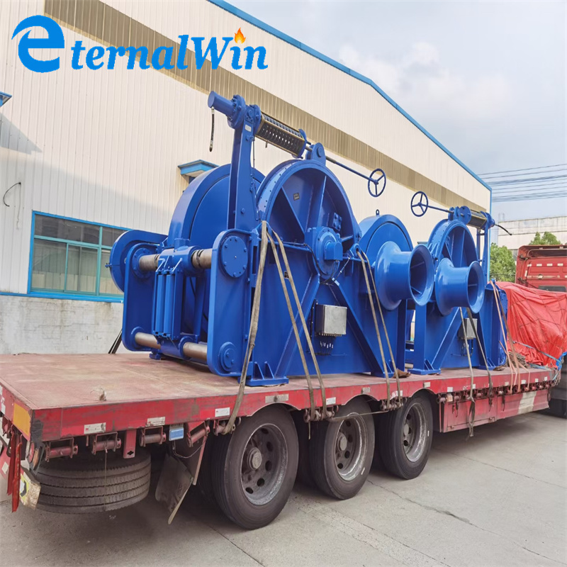 Electronic control high speed electric winch 20 ton