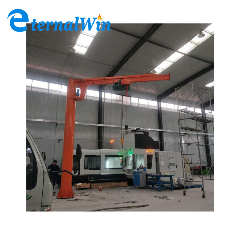 2023 New Design Column Portable Workshop Floor Cantilever Arm Jib Crane With CE