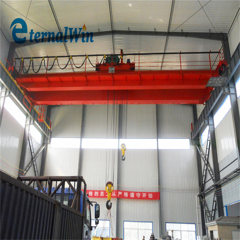 Double Girders or Beams Electric Bridge Overhead Traveling Eot Crane