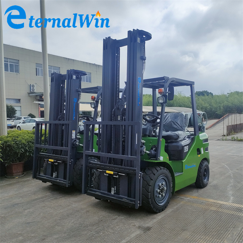 Heavy Duty Propane Forklift Truck Japanese Engine Fork Lift Truck Ce Approved Forklift