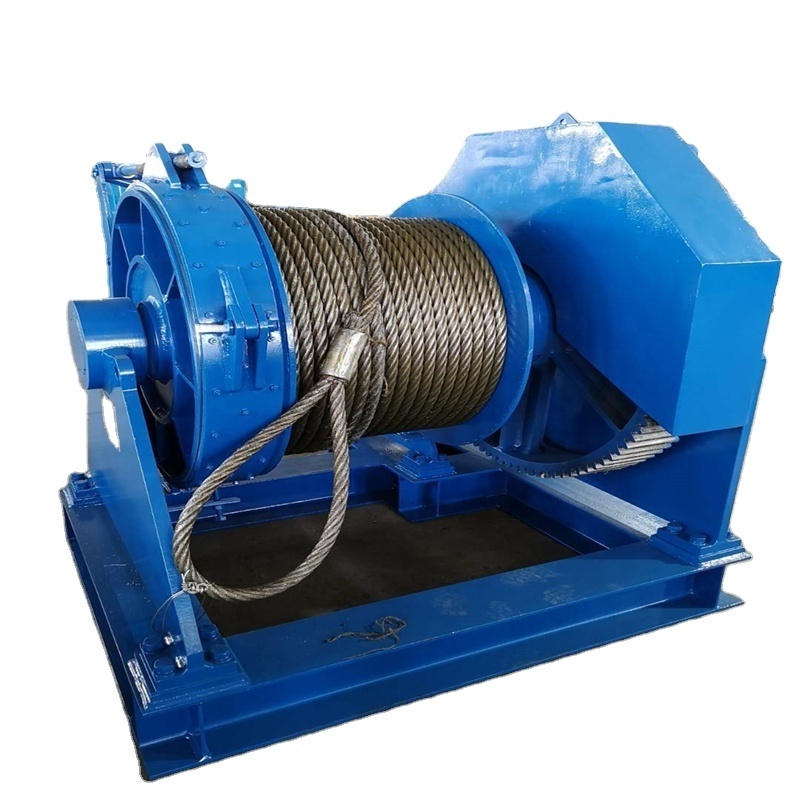 Crane Used Small Truck Hydraulic Winch Horizontal Pulling 20 Ton Hydraulic Winch Anchor Winch