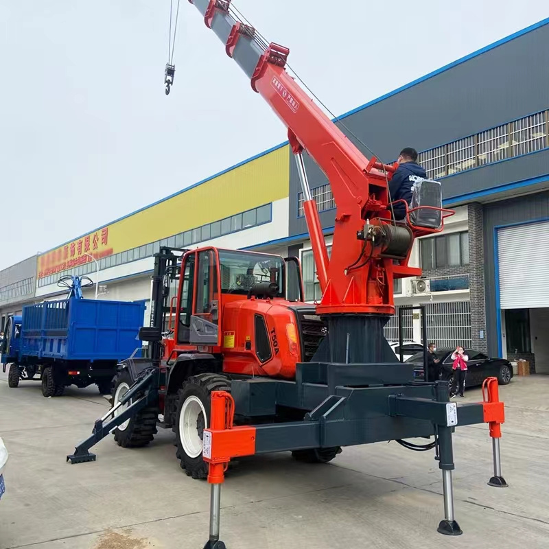 Good Price of Forklift Jib Telescopic Crane with Attachment