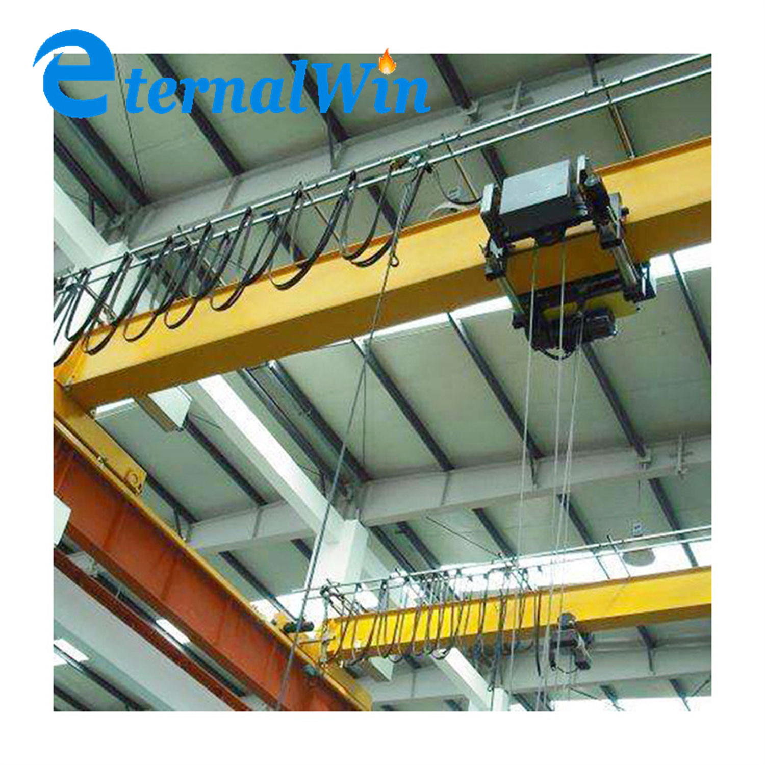 10ton 25ton indoor construction industry eot electric ce single beam overhead crane price