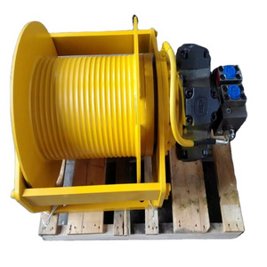 Eternalwin Hydraulic Winch 5 ton Remote Control Portable Hydraulic Winch With Double Drum