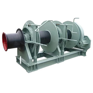 HENAN ETERNALWIN 50KN ship marine double gypsy single drum anchor winch