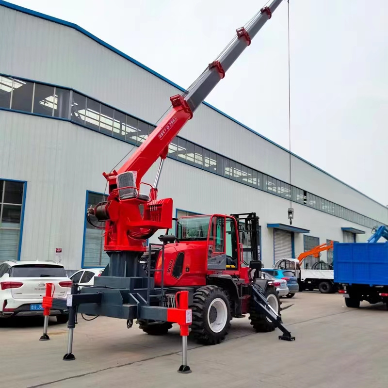 2.5 Ton Hydraulic Forklift Crane Boom with Jib Attachment