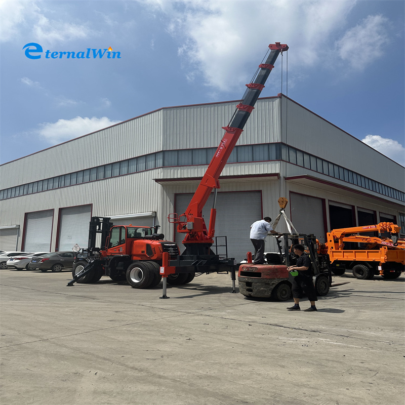 3.5T forklift telescoping jib boom crane with forklift crane attachment