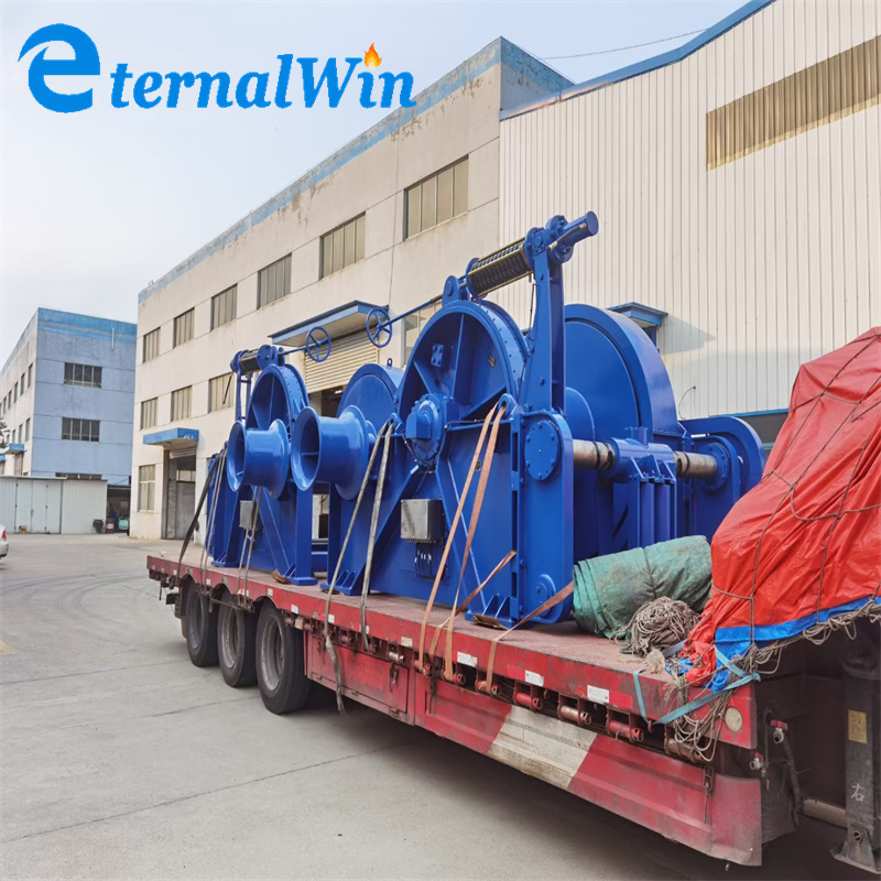 Crane Used Small Truck Hydraulic Winch Horizontal Pulling 20 Ton Hydraulic Winch Anchor Winch