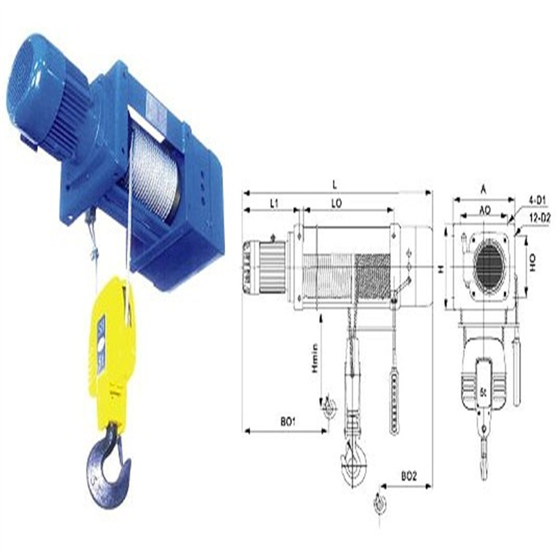 CD Type Best Quality Gourd Electric Hoist Supplier