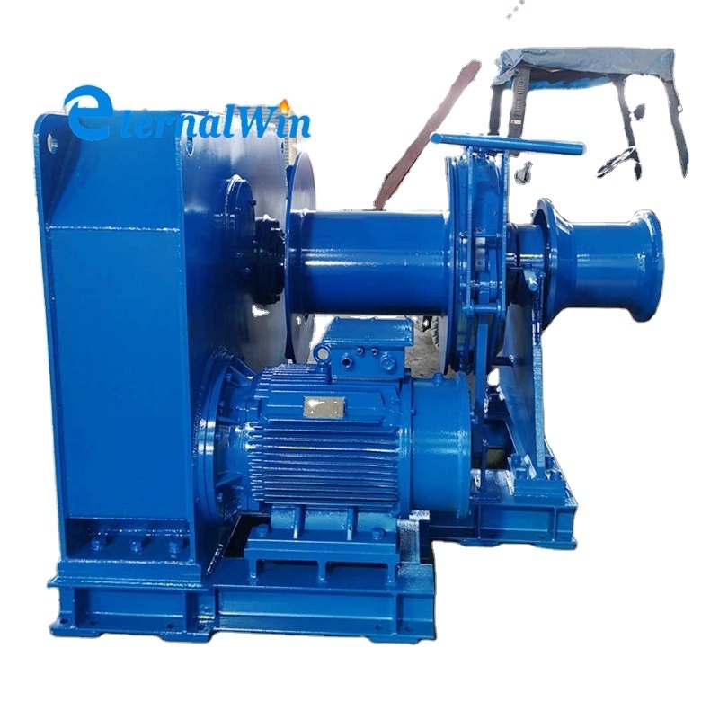 Electric Hose Winch Pipe Lifting Winch For Sale used for rolling LPG ship unloading