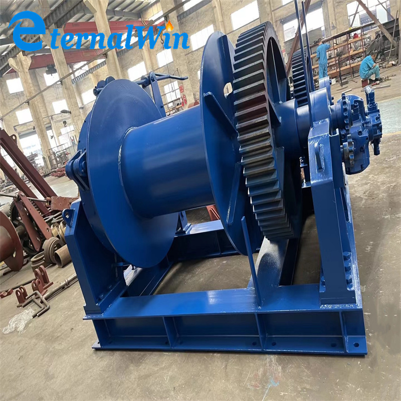 Electronic control high speed electric winch 20 ton