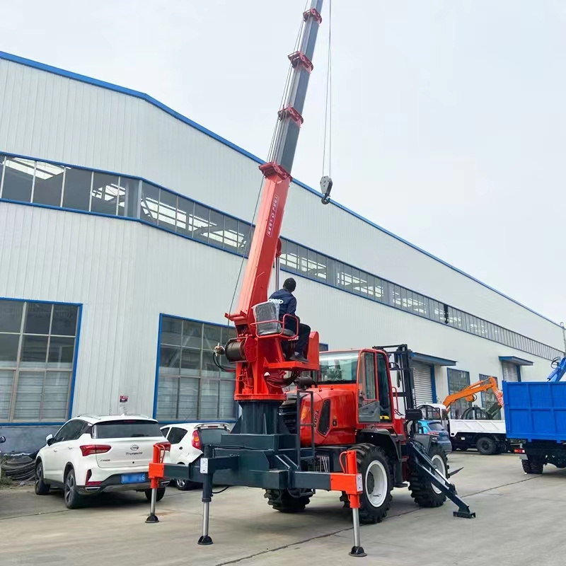 2.5 Ton Hydraulic Forklift Crane Boom with Jib Attachment