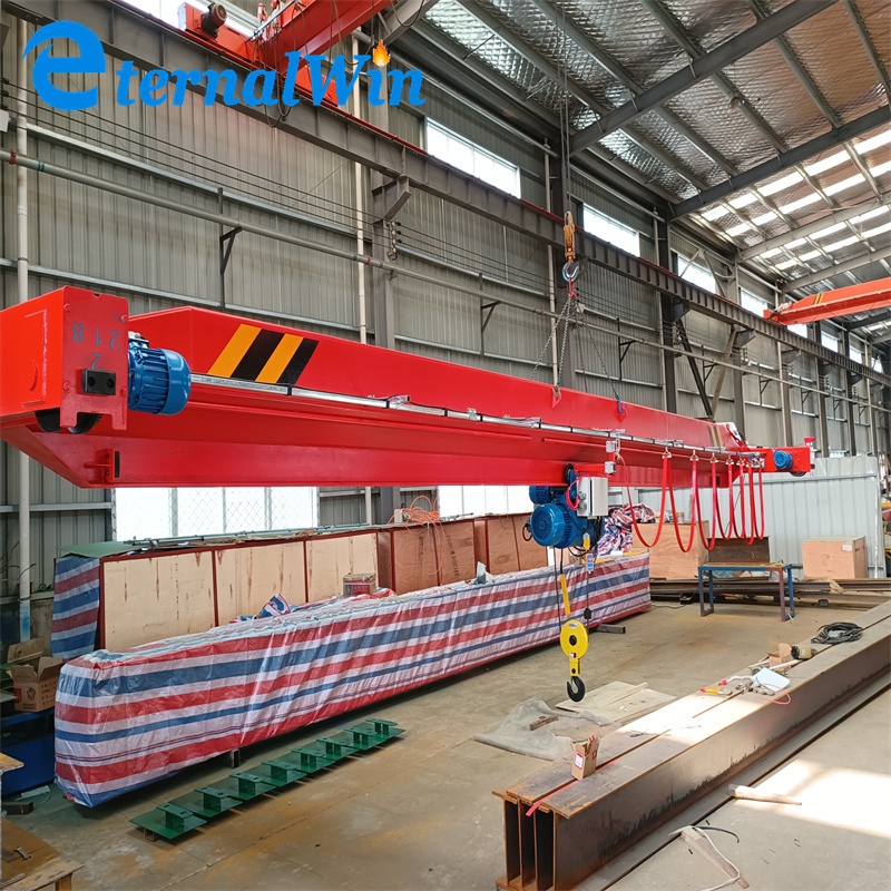 10ton 25ton indoor construction industry eot electric ce single beam overhead crane price