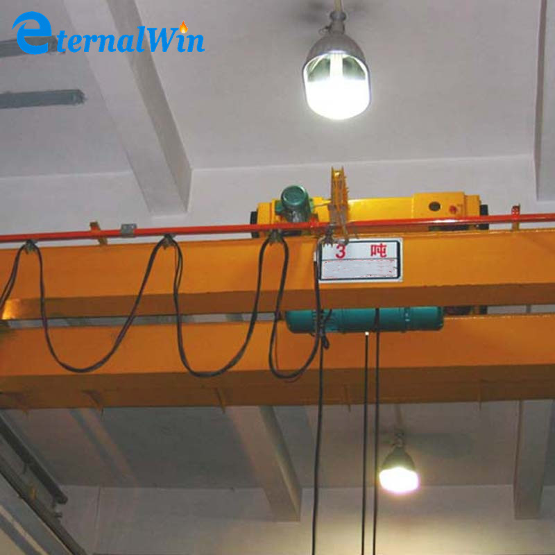 35 ton double girder double speed traveling overhead crane with low noise