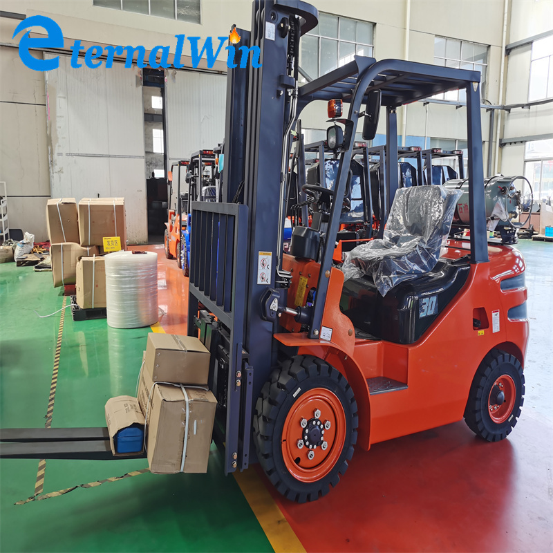 Remote control industrial second hand truck mounted 3 wheel forklift 5 ton 10 ton price