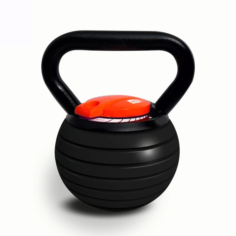 Fitness Kettlebell Adjustable 4.5kg-18kg 7 in 1 Gym Strength Bodybuilding Workout Equipment