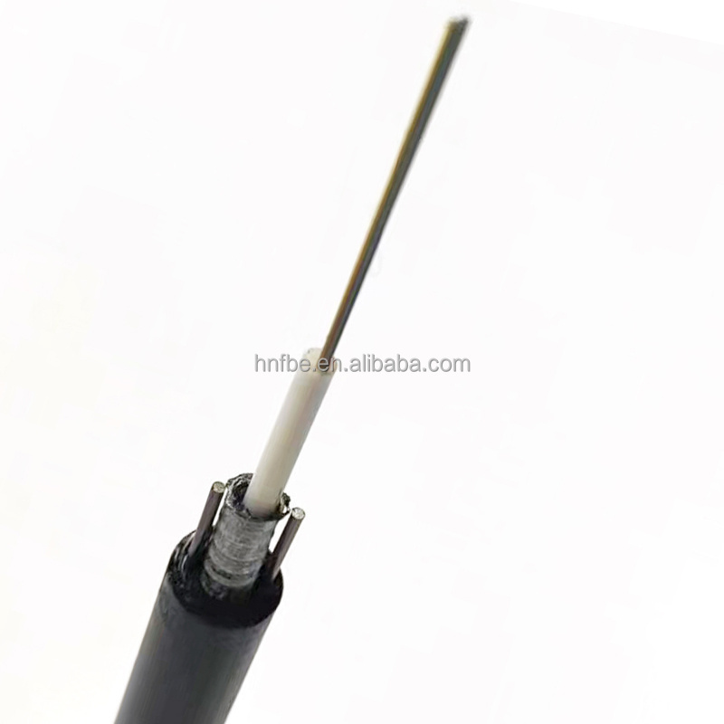 Outdoor GYFXY GYXY GYXTW GYFTY 2 4 6 8 12 24 core 1KN aerial FRP Steel wire FTTH FTTX drop cable fiber optic cable price