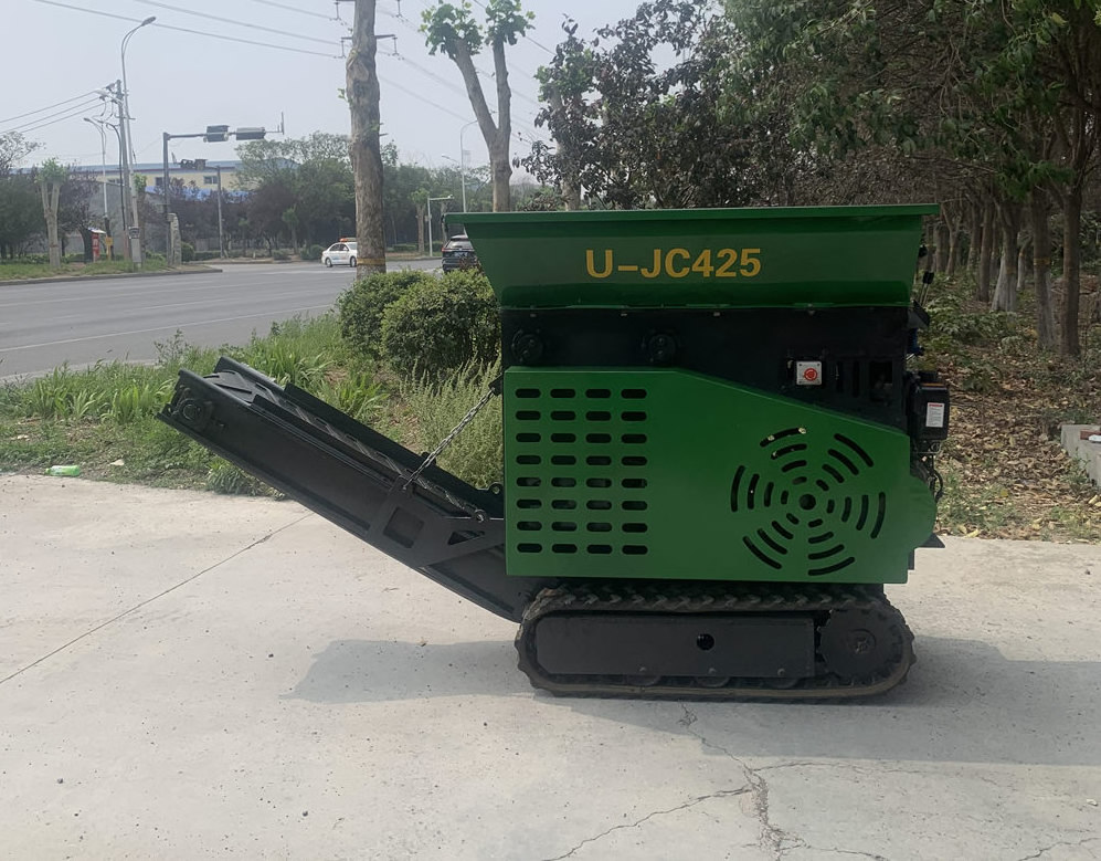 upsen ujc425 portable concrete crusher  mini mobile jaw crusher small mobile stone crusher