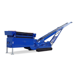 Mobile Belt Conveyor With Feeder Track Stacker Mining Equipment