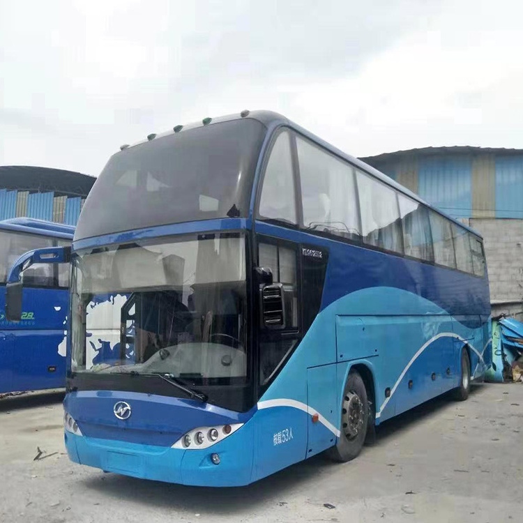 2022 model 57-60 seater  diesel luxury coach bus front engine double axle for sale