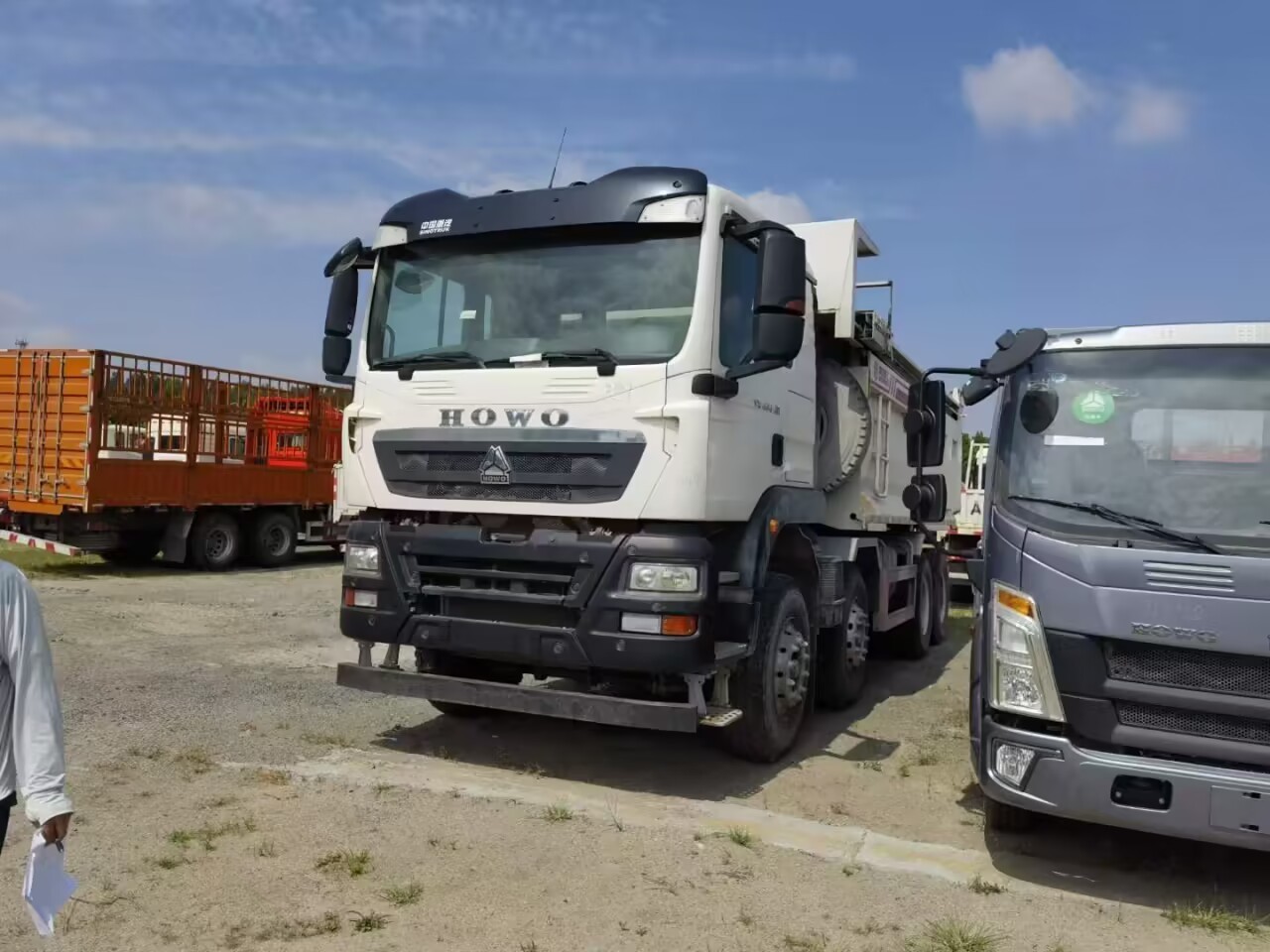 used Howo TX Dumper Tipper truck diesel rc dump truck  for sale