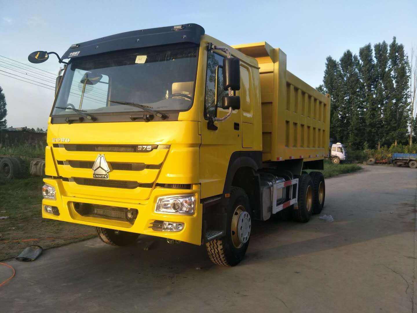 HOWO Sinotruck Dumper Truck Used Tipper 6x4 10 Wheeler diesel engine Dumper Truck for Africa market