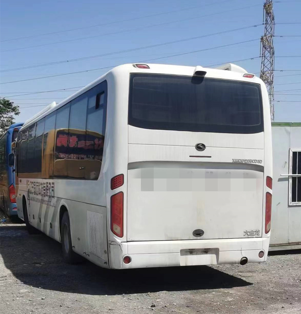 Brand New kinglong Luxury Coach Bus 60 seater Passenger travel Bus for sale diesel used bus for africa