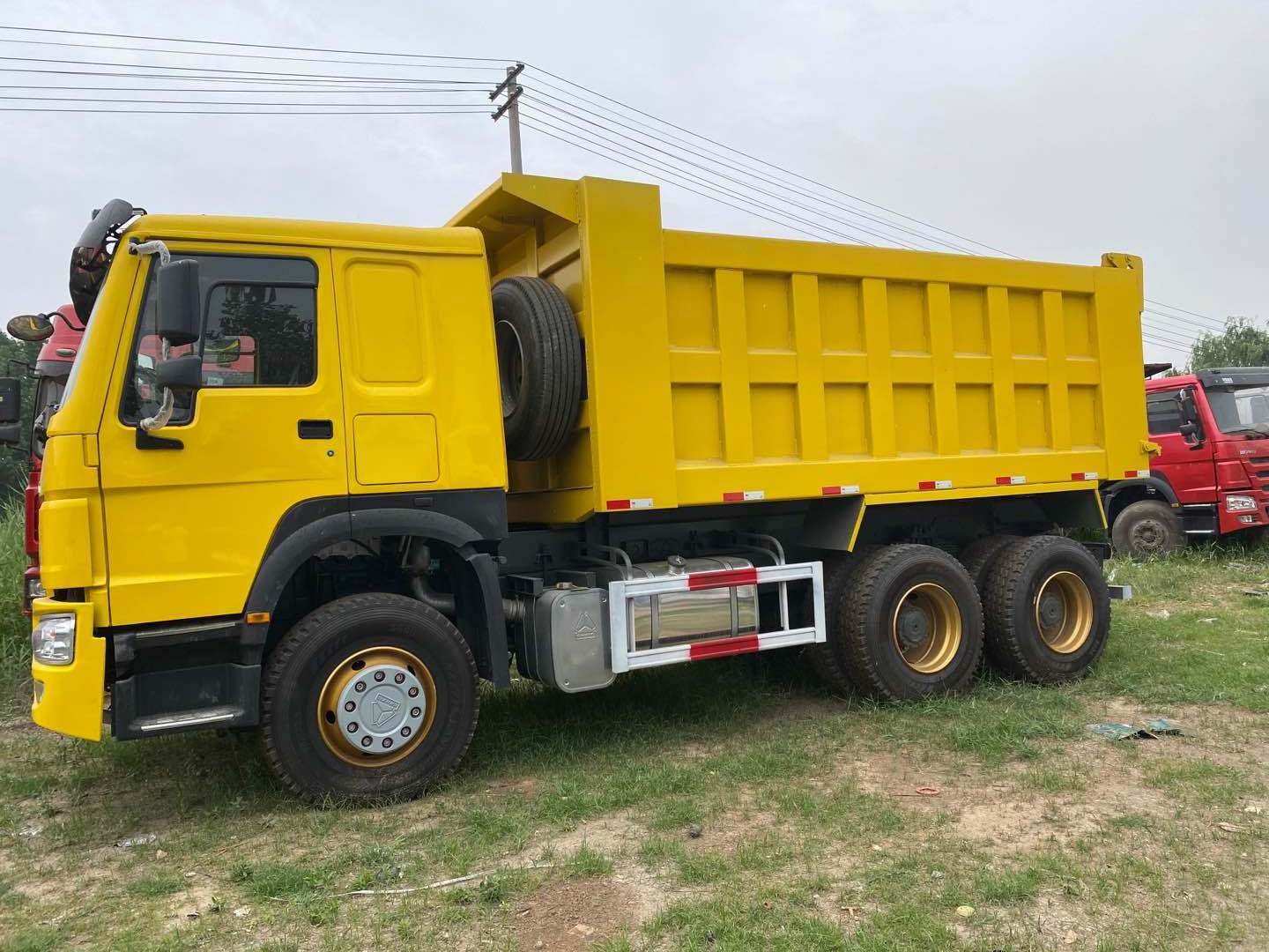 HOWO Sinotruck Dumper Truck Used Tipper 6x4 10 Wheeler diesel engine Dumper Truck for Africa market