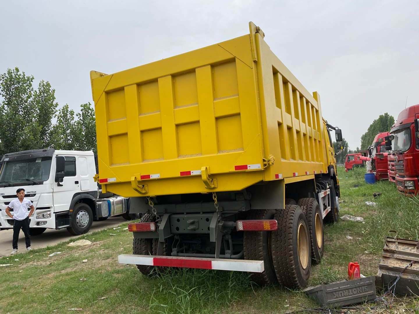 HOWO Sinotruck Dumper Truck Used Tipper 6x4 10 Wheeler diesel engine Dumper Truck for Africa market