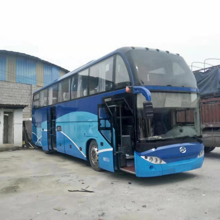 2022 model 57-60 seater  diesel luxury coach bus front engine double axle for sale