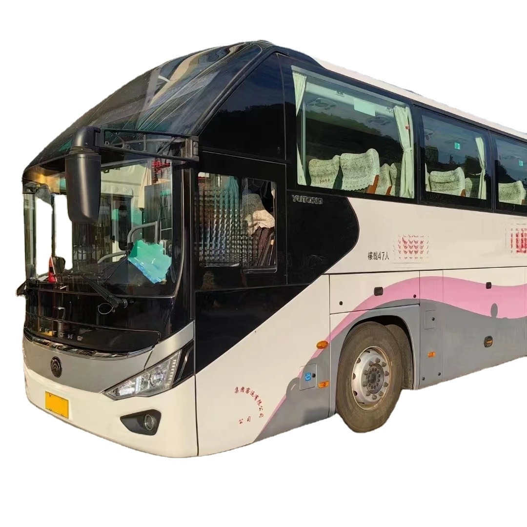 hot sale used Yutong kinglong bus with airbag 55-60 seaters double decker diesel euro 3 bus luxury city travel Bus for africa