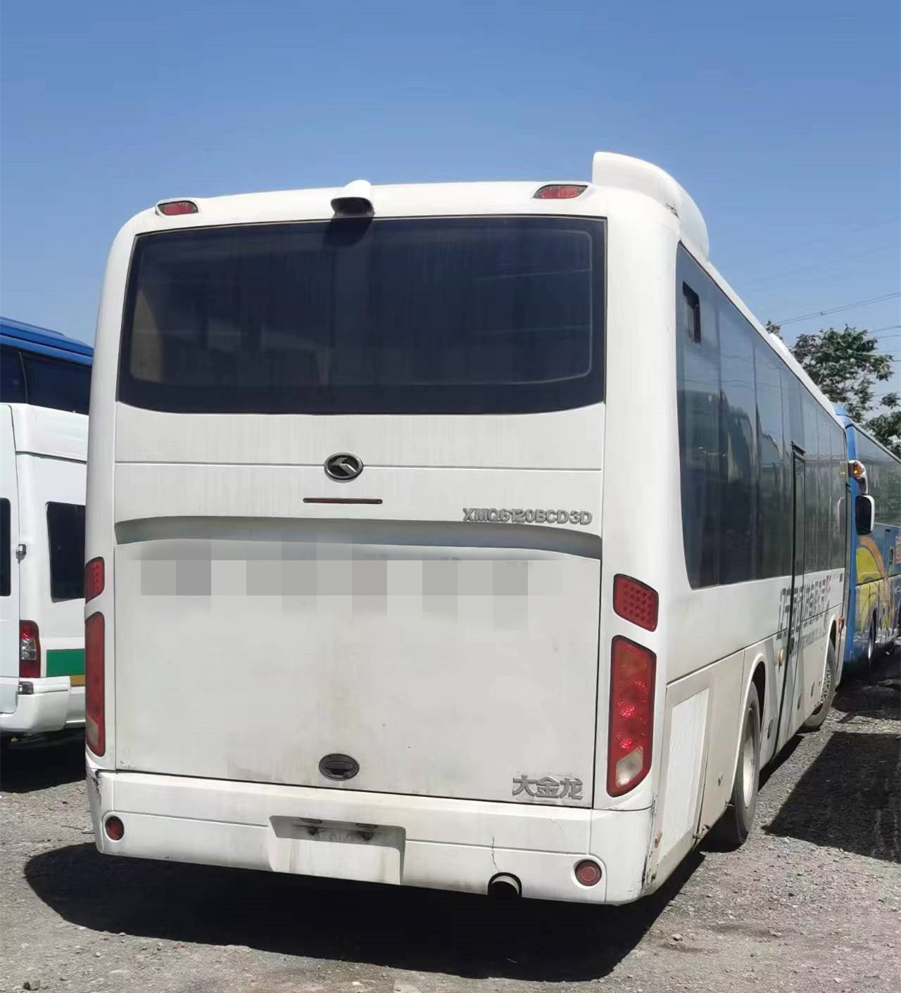 Brand New kinglong Luxury Coach Bus 60 seater Passenger travel Bus for sale diesel used bus for africa