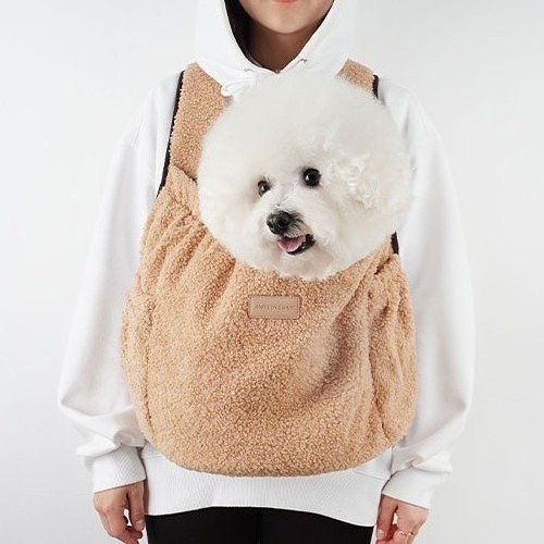 Winter Fleece Cute Custom Styles Small Chihuahua Yorkshires Travel Handbags Pet Accessories Dog Backpack Carrier