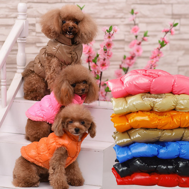 Winter Coat Pet Dog Puffer Jacket Waterproof Puppy French Bulldog Chihuahua Clothes For Dogs Clothing