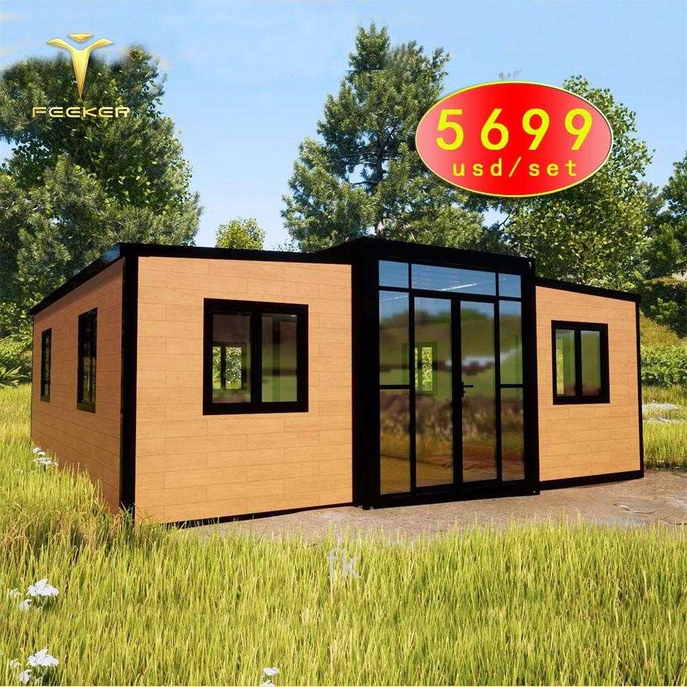 Villa Modular Luxury Expandable Sheds Storage Outdoor Houses 2 Bed Room Prefab House An Ti Earthquake