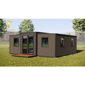 Expandable 20ft & Prefab Houses In Johannesburg South: GFK Shelter Log Cabin House, And Hydraulic Container House