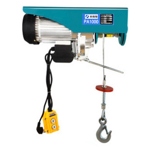 1ton 6m Outdoor small crane hoist household electric brick crane building decoration Small Boat Crane Electric Swing Stage Hoist