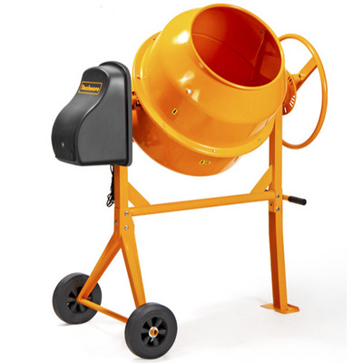 Self loading drum Movable drum for electric micro cement mixer machine Portable Small Electrical Cement Concrete Mixer Machine