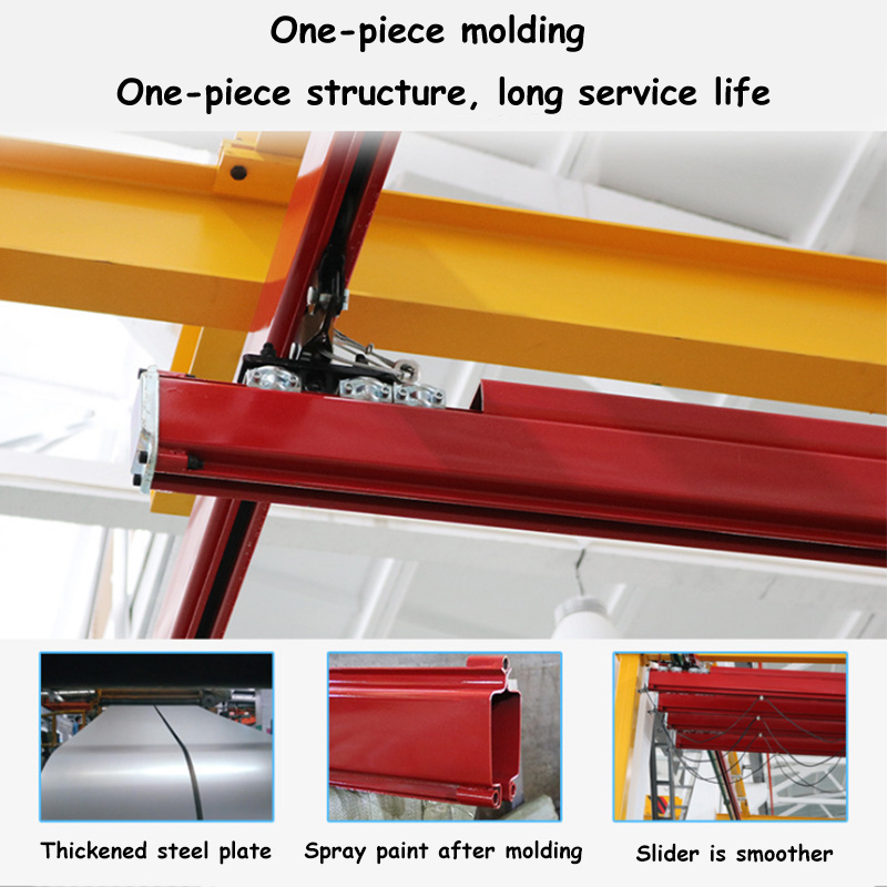 Hot sale 500 kg 1000 Kg 2 ton Double Girder suspension beam bridge kbk type flexible suspension rail eot model overhead crane