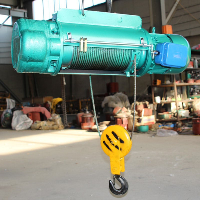 Factory direct supply 10 ton 20 ton 6 m-100 m Construction Tools Building Garage Winch electric wire rope motor lifting hoist