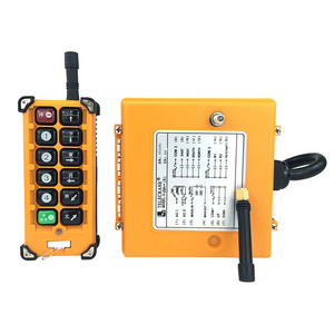 Hot sale 12 volt 110V 10 button universal 12 button single speed IP65 Waterproof overhead crane industrial radio remote control